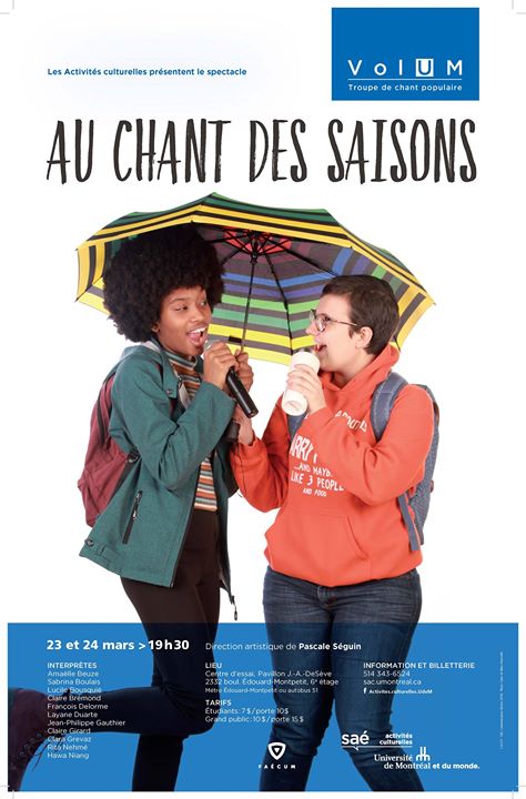 VolUM - Au chant des saisons