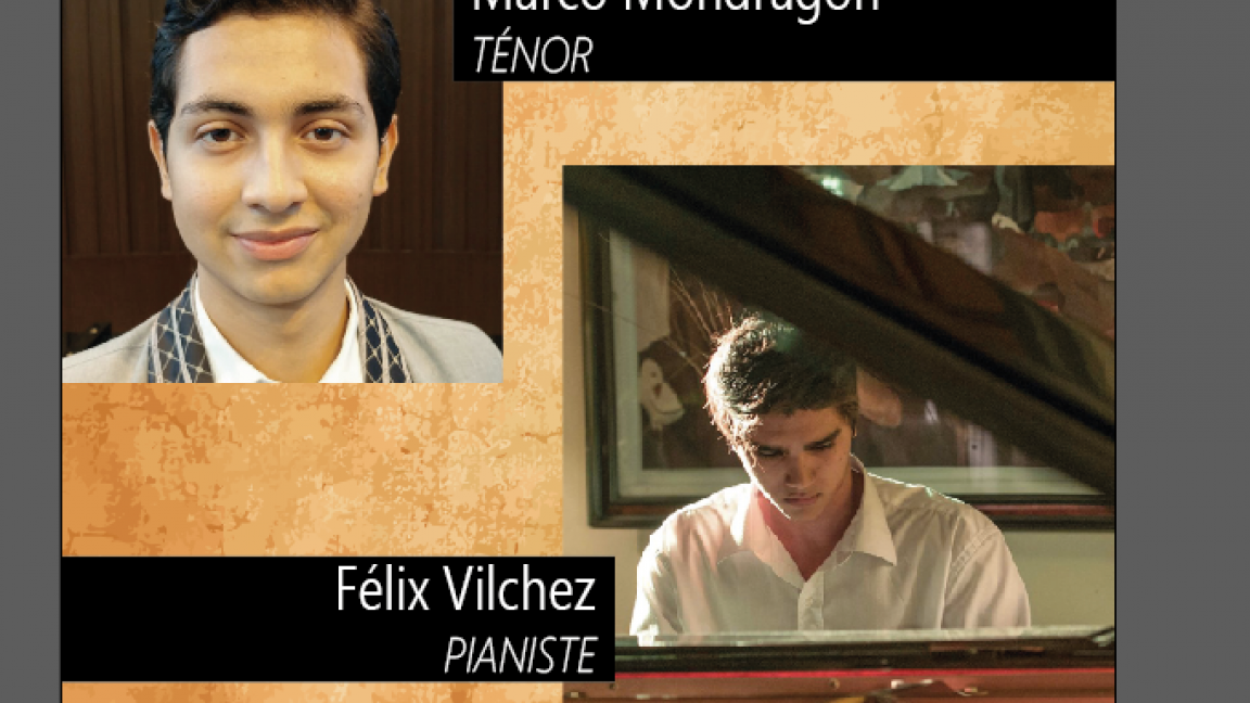 VOLVER: Marco Mondragon (TÉNOR) et Felix Vilchez (PIANISTE)
