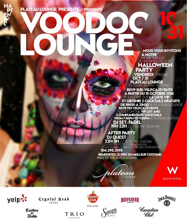 VOODOO LOUNGE HALLOWEEN PARTY
