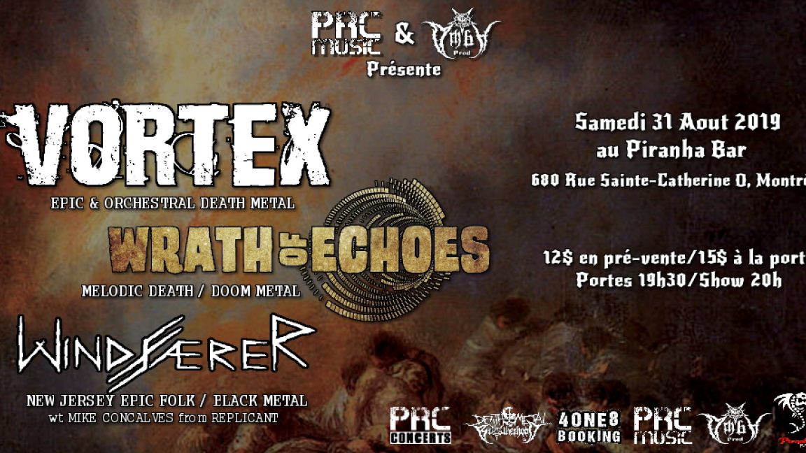 Vortex, Wrath of Echoes & Windfaerer: Vortex, Wrath of Echoes, Windfaerer