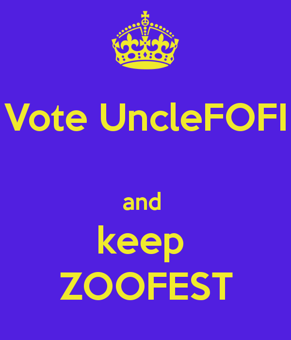 Votez UncleFOFI- Prix du Public ZOOFEST pour "ALLEZ VIENS! ON EST BIEN!"