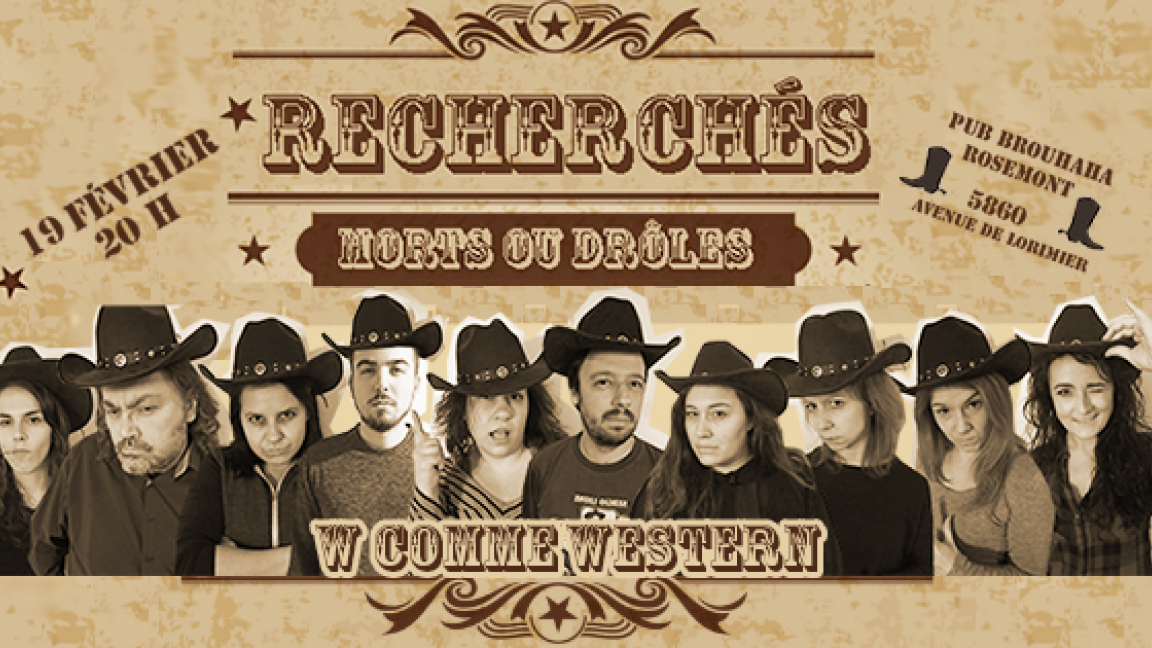 W comme Western soirée comédie