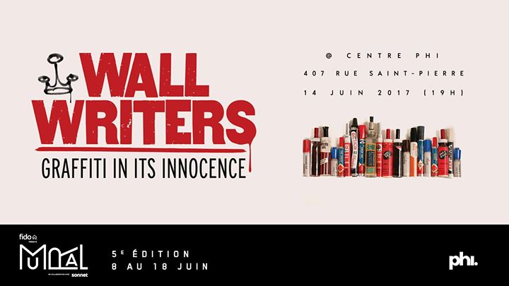 Wall Writers présenté par MURAL au Centre Phi