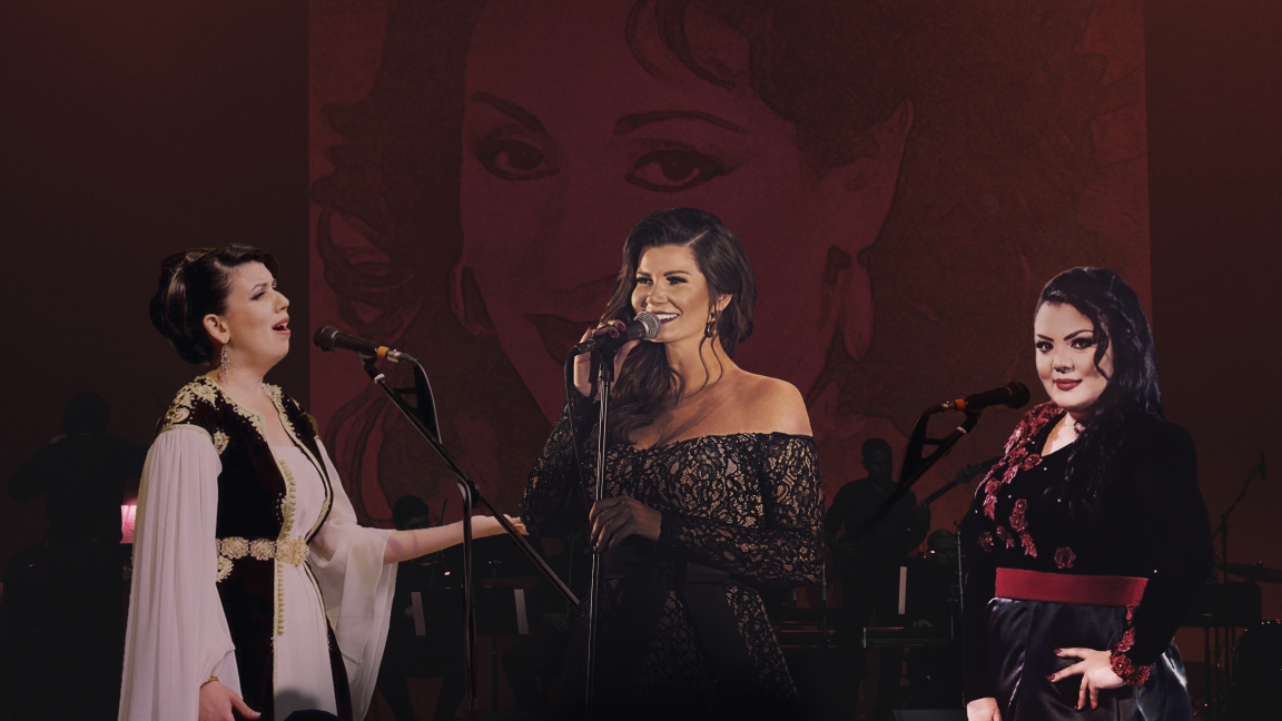 Warda, la rose des mondes: Nada Al Raihane, Ranine Chaar, Fairouz Oudjida, Chef d'orchestre: Kamel Maati