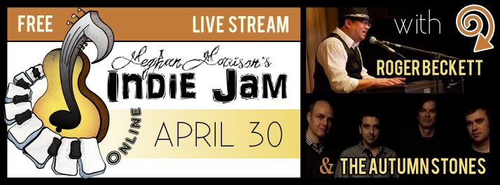 Watch From Home: The Autumn Stones & Roger Beckett on Meghan Morrison's Online Indie Jam