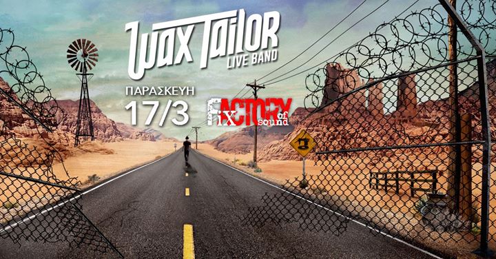 Wax Tailor Live Band at Fix Factory of Sound - Fri 17/3/17