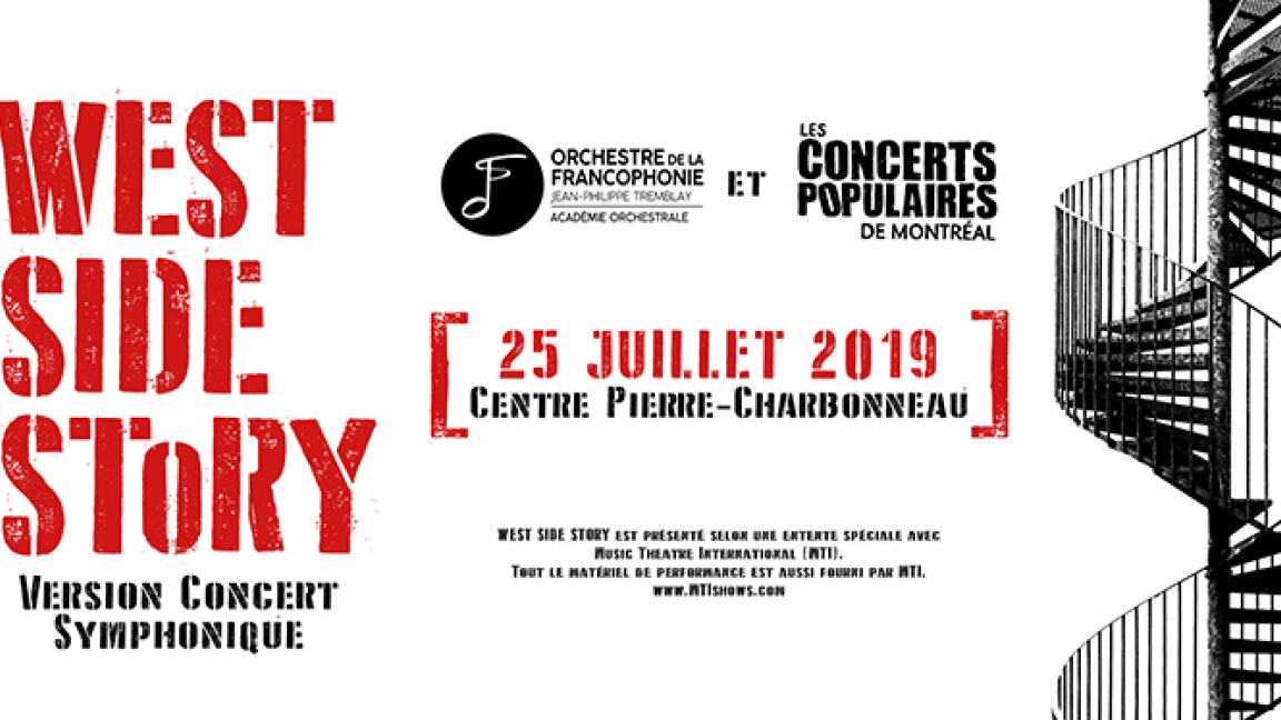 West side story: Jean-philippe tremblay, Orchestre francophonie