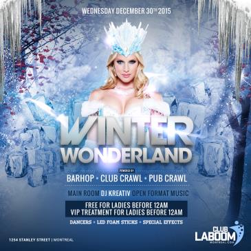 Winter Wonderland - Barhop - Club Crawl - Pub Crawl