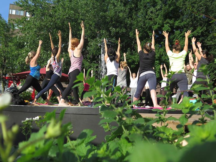 Yoga en plein-air