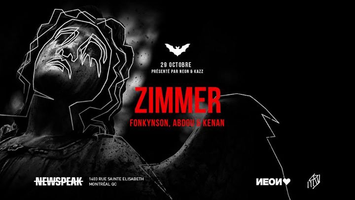 Zimmer w/ Fonkynson, Abdou & Kenan - Newspeak Halloween J-3