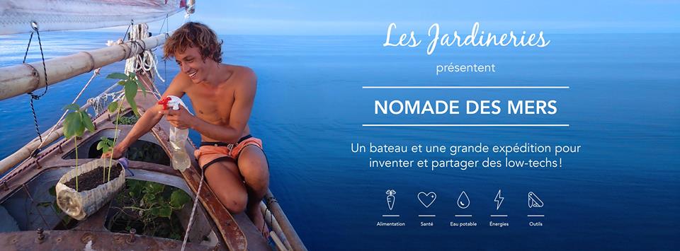 Projection en plein air "Nomade des mers" // Les Jardineries