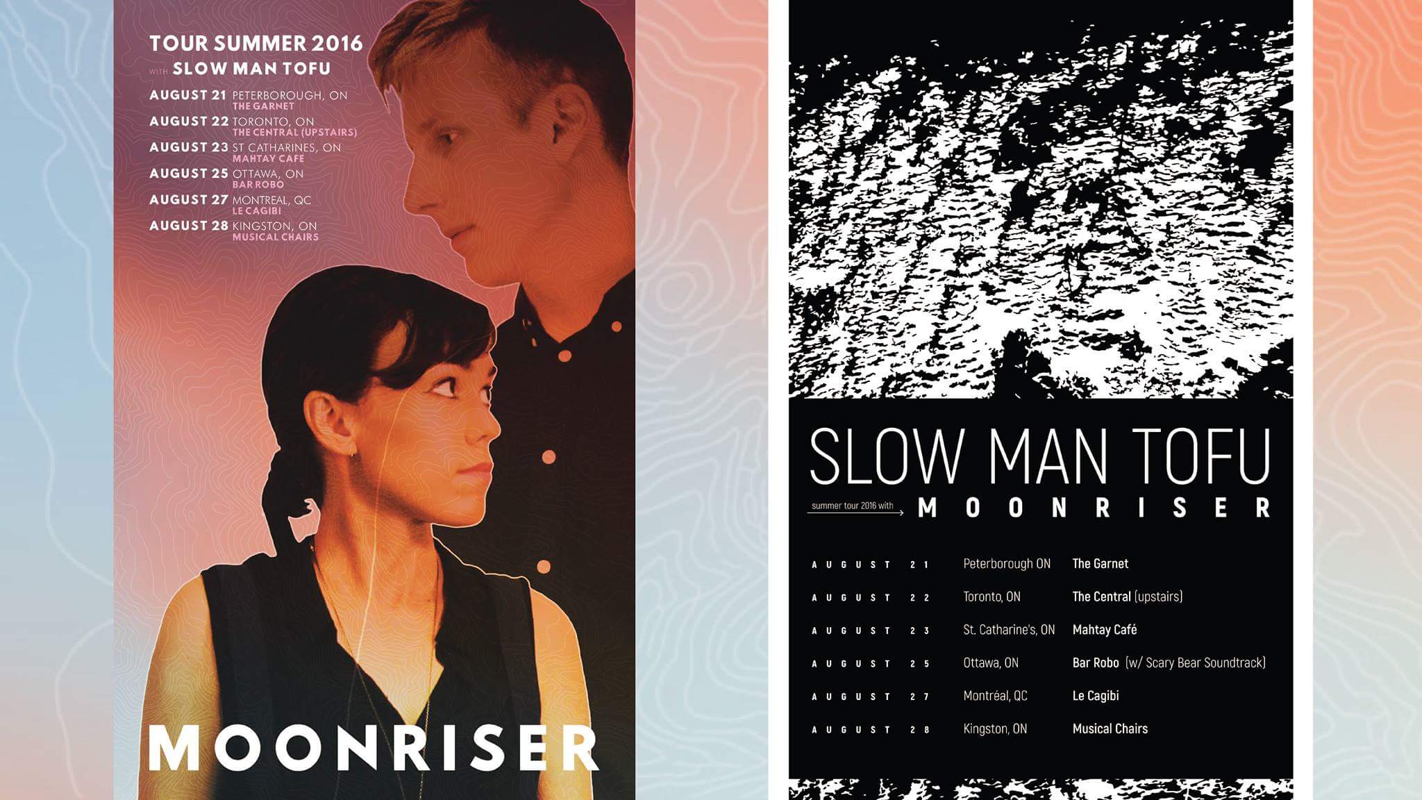 Moonriser, Wire Tones, et Slow Man Tofu