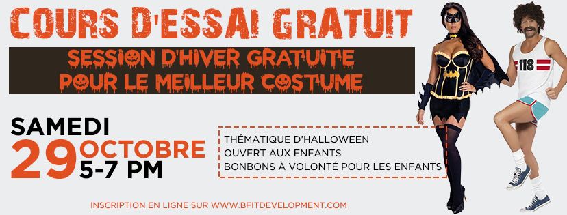 Crossfit Halloween Party (Gratuit)