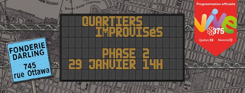 Quartiers improvisés - Phase 2