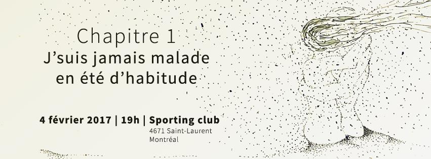 Chapitre 1 : J'suis jamais malade en été d'habitude