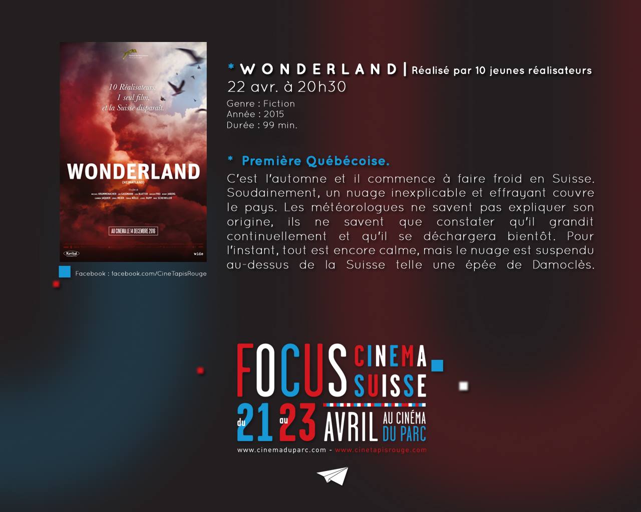 Focus Cinéma Suisse - Wonderland (Heimatland)