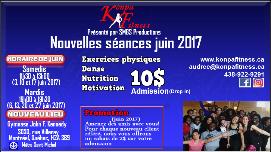 Konpa Fitness - Juin 2017