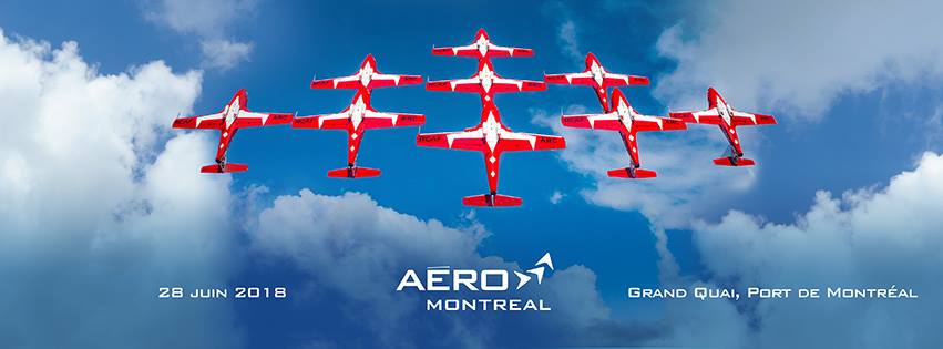 Les Snowbirds réalisent un spectacle aérien au-dessus du Vieux-port de Montréal le 28 juin !