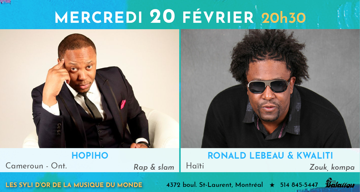 Syli d'Or 2019 - Hopiho + Ronald Lebeau & Kwaliti