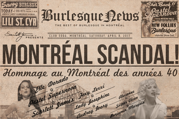 Montreal Scandal! Show Burlesque