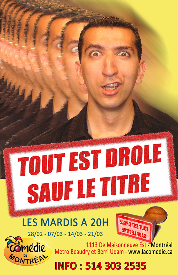 TOUT EST DROLE SAUF LE TITRE