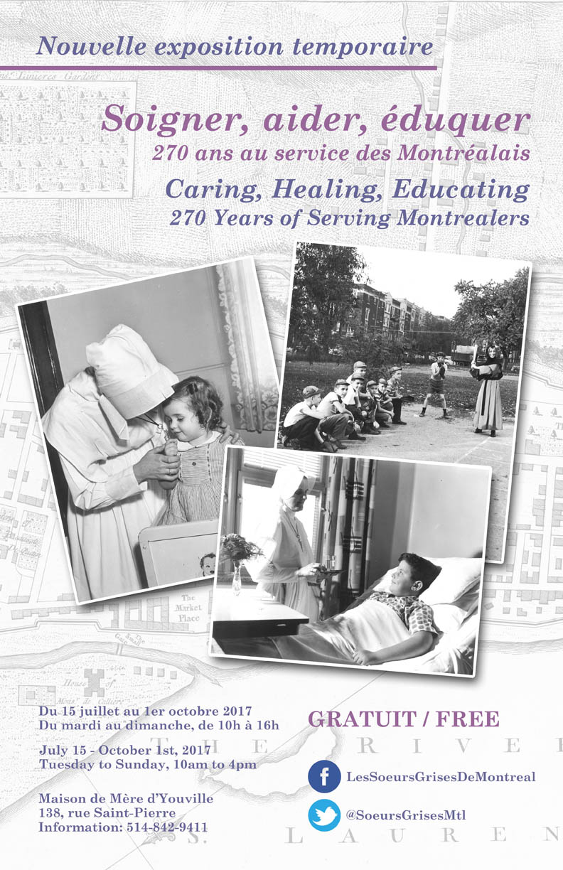 Soigner, aider, éduquer : 270 ans au service des Montréalais
