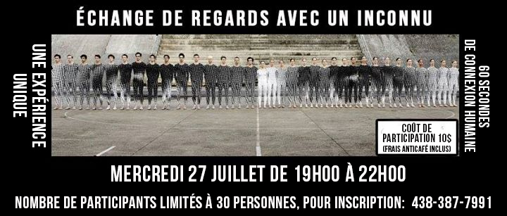 Échange de regards avec un inconnu