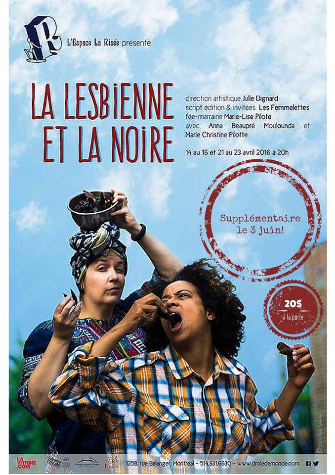 La lesbienne et la noire