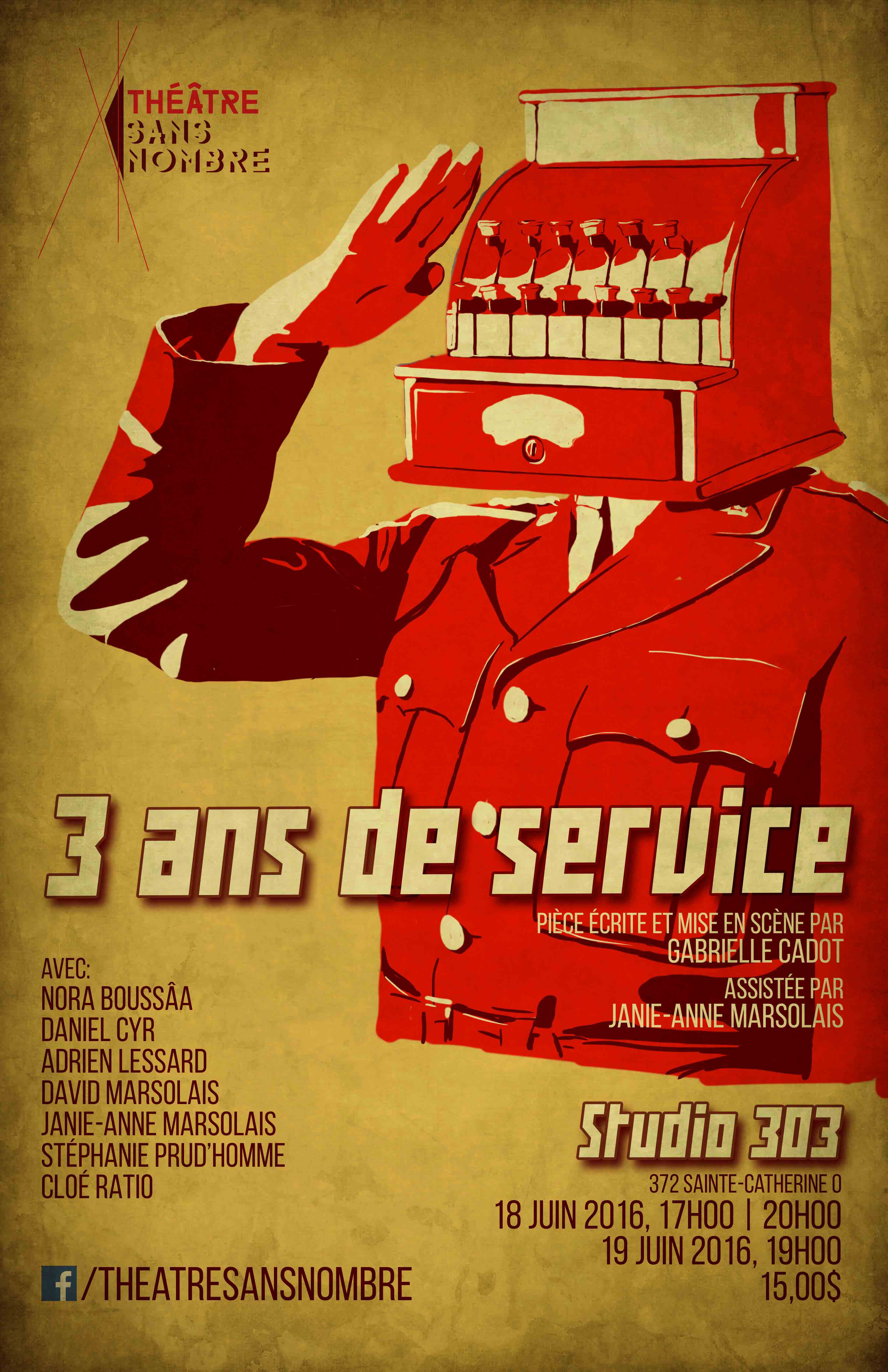 3 ans de service