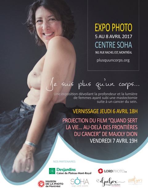 Expo photo Je suis plus qu'un corps...