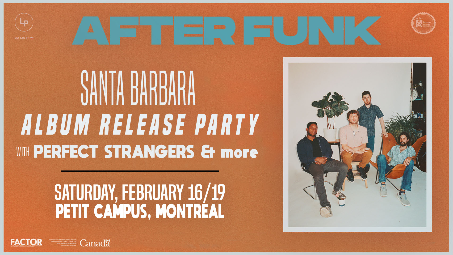 AFTER FUNK - Album Release Tour w/ Perfect Strangers & more!
