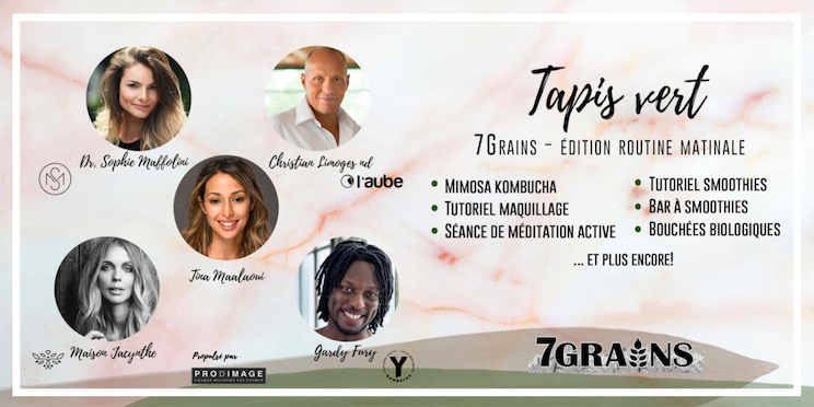Tapis Vert x 7Grains - Edition Routine Matinale