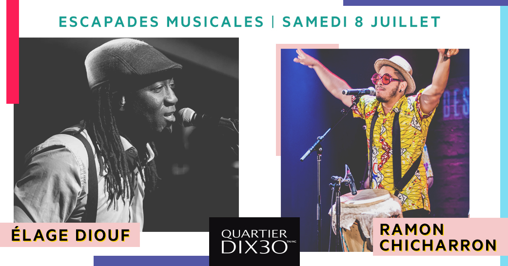 ESCAPADES MUSICALES: Élage Diouf et Ramon Chicharron