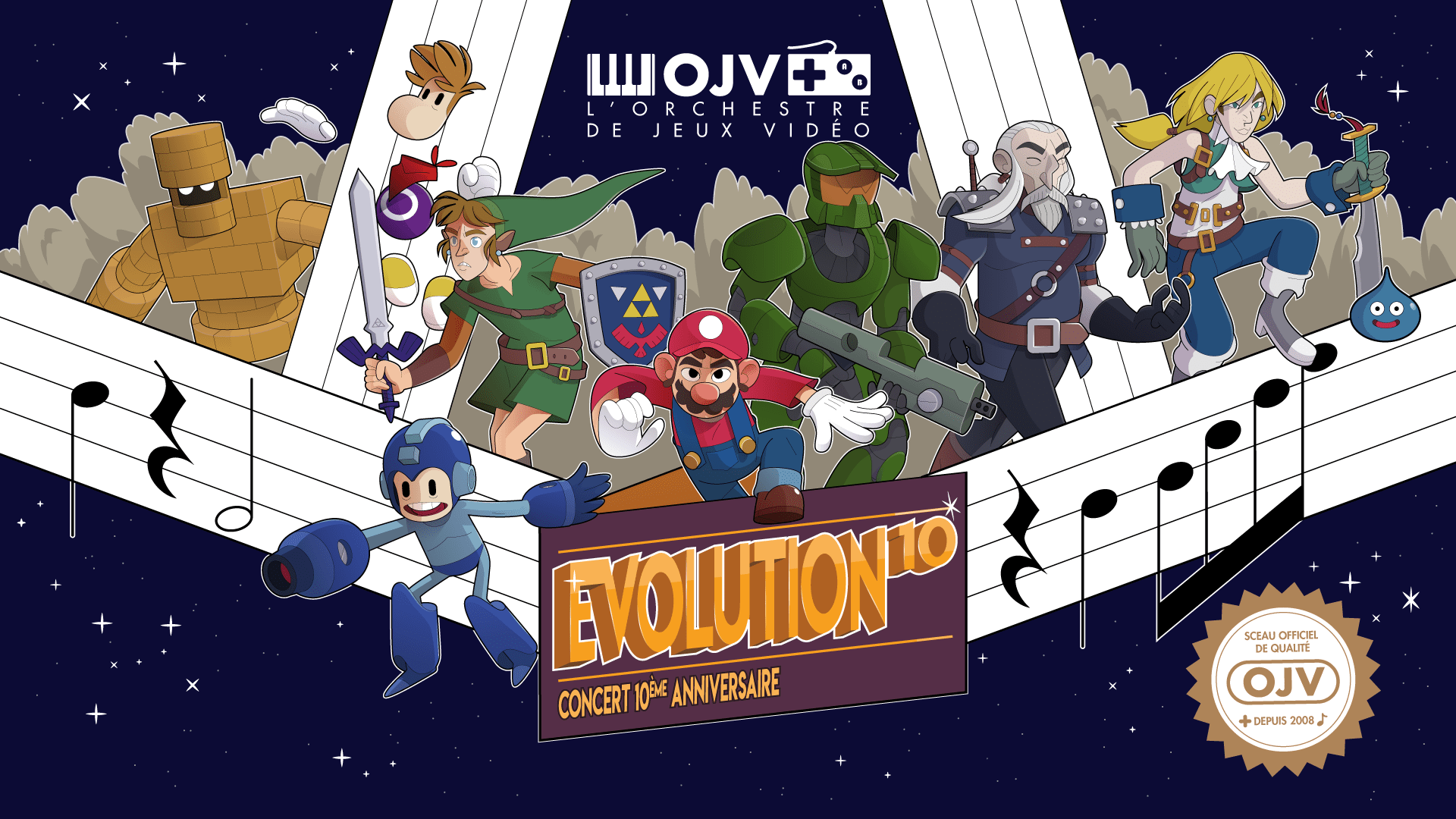 L'Orchestre de jeux vidéo - Concert Évolution10