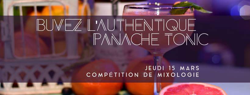 BUVEZ L'ANTHENTIQUE PANACHE TONIC
