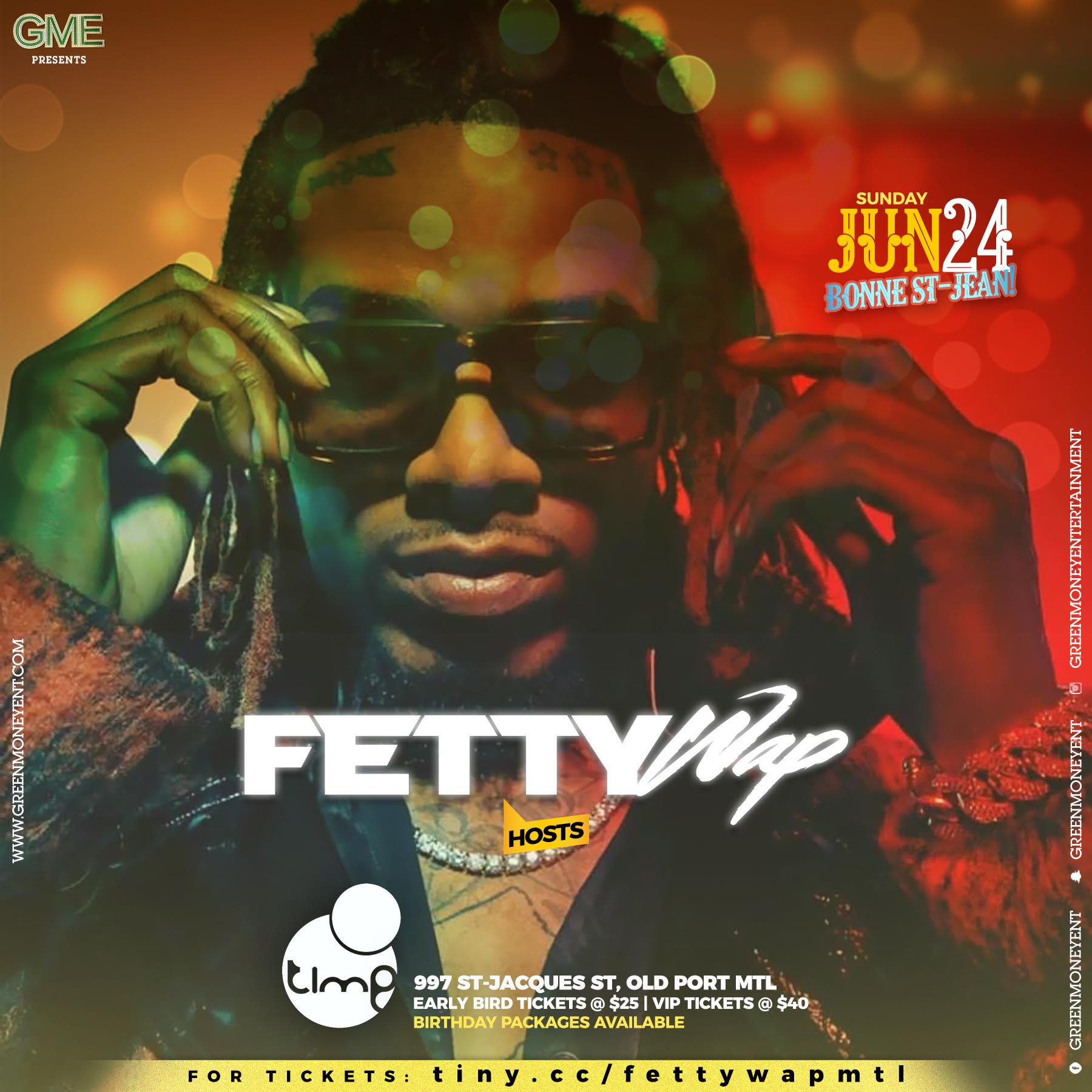 Fetty Wap @ Time Supper Club June 24
