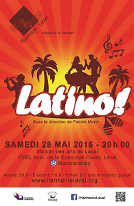 Latino! de l'Harmonie Laval
