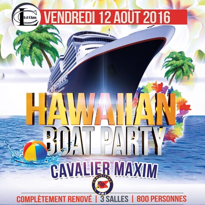 HAWAIIN BOAT PARTY 