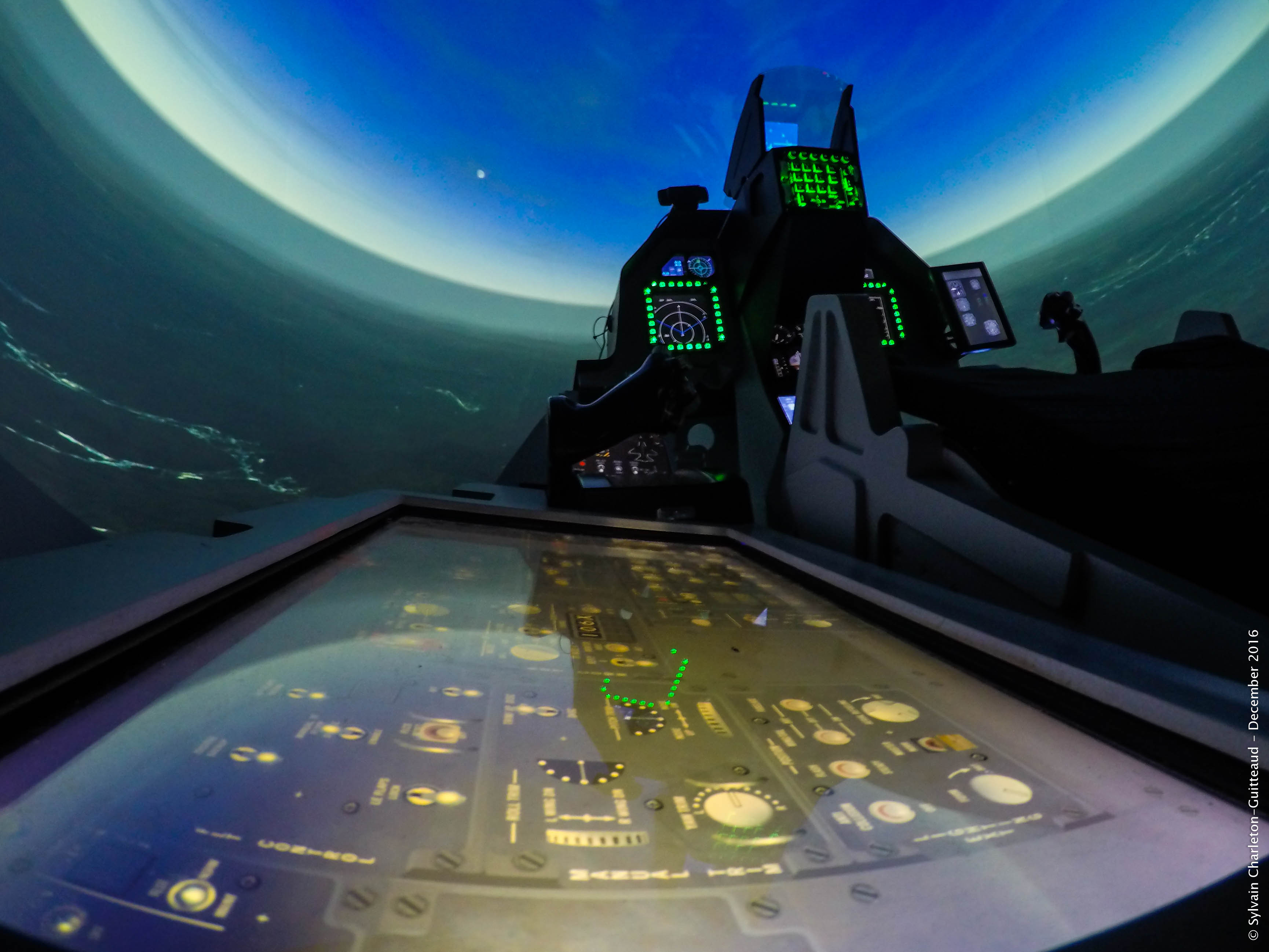 Simulateur d'avions de combat 
