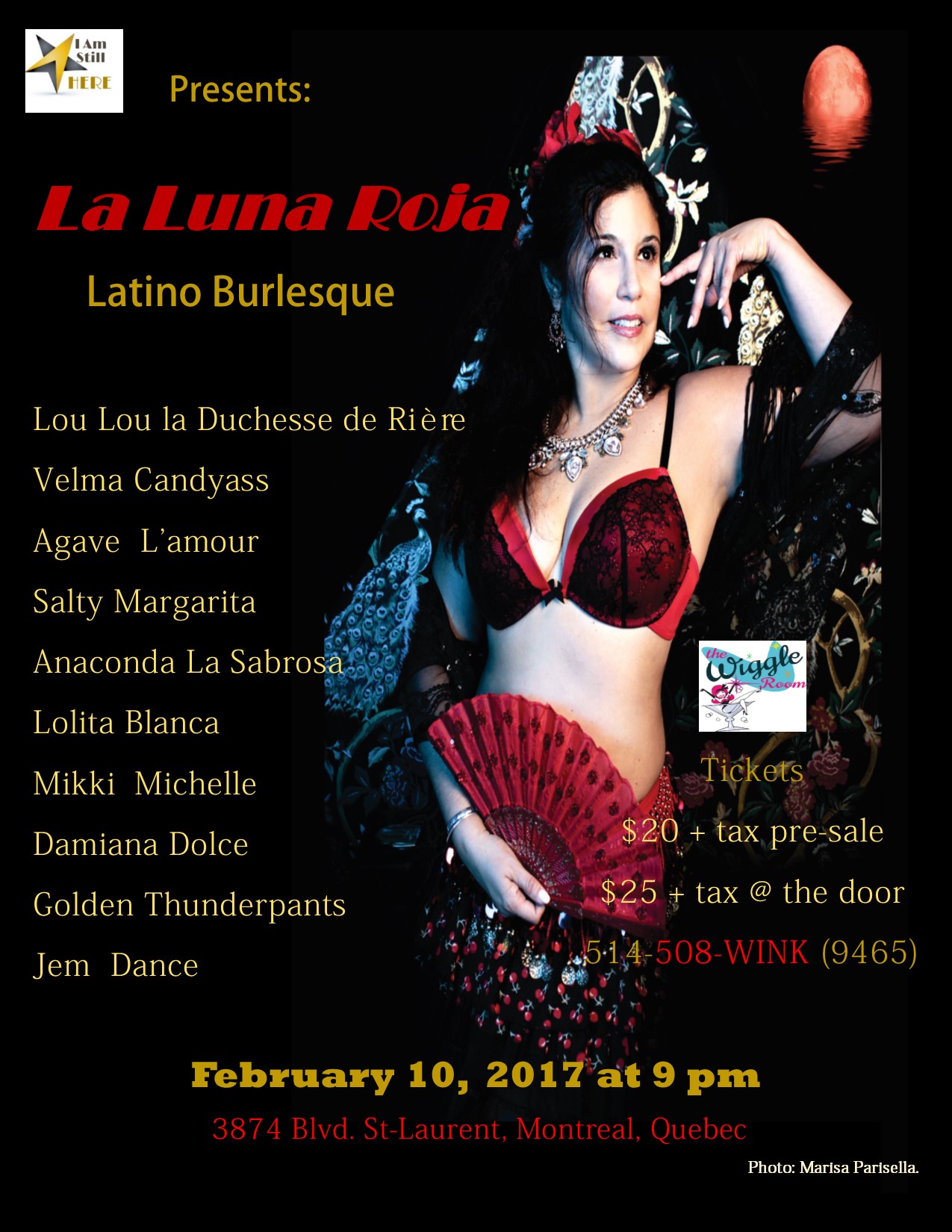 La Luna Roja Latino Burlesque
