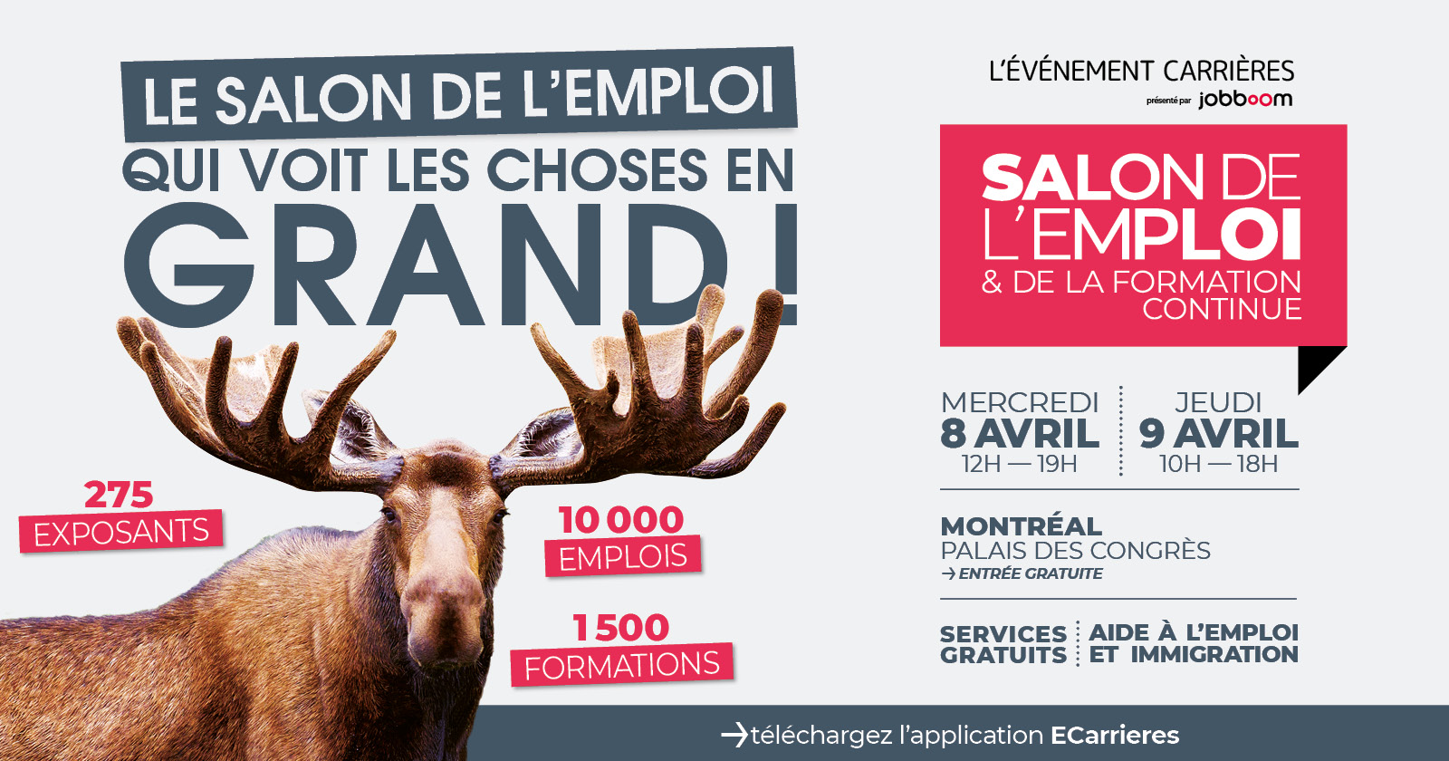 L'Événement Carrières - Salon emploi et formation continue !