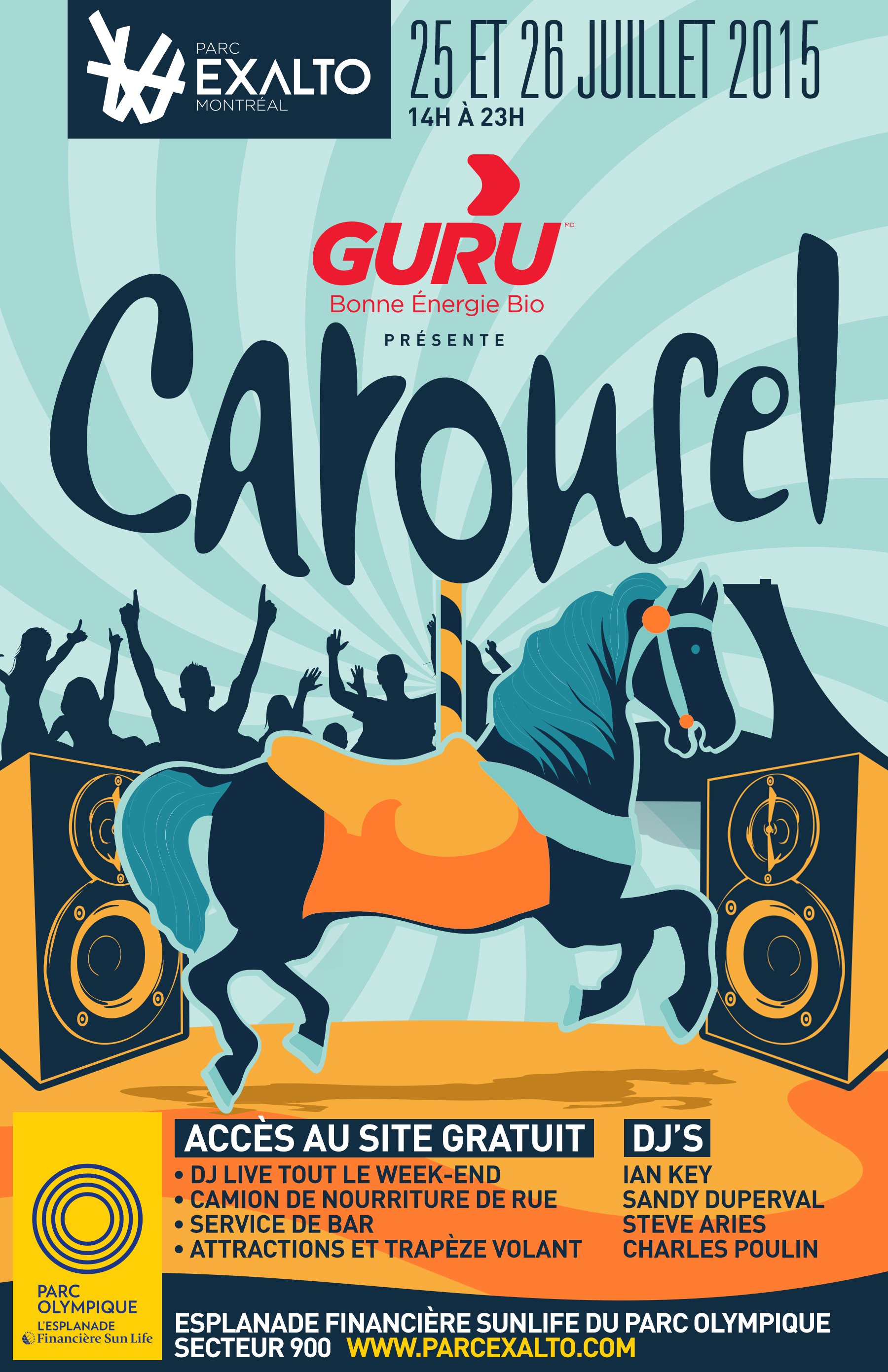GURU présente CAROUSEL au parc EXALTO