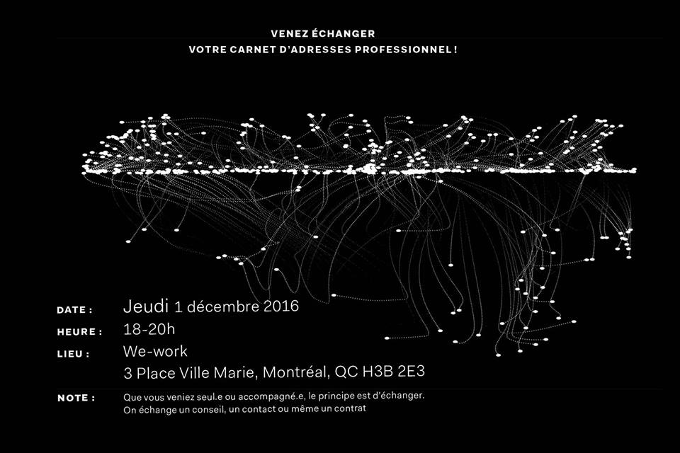 LES 6@8 ÉCHANGISTES, Venez échanger & développer votre réseau d'affaires