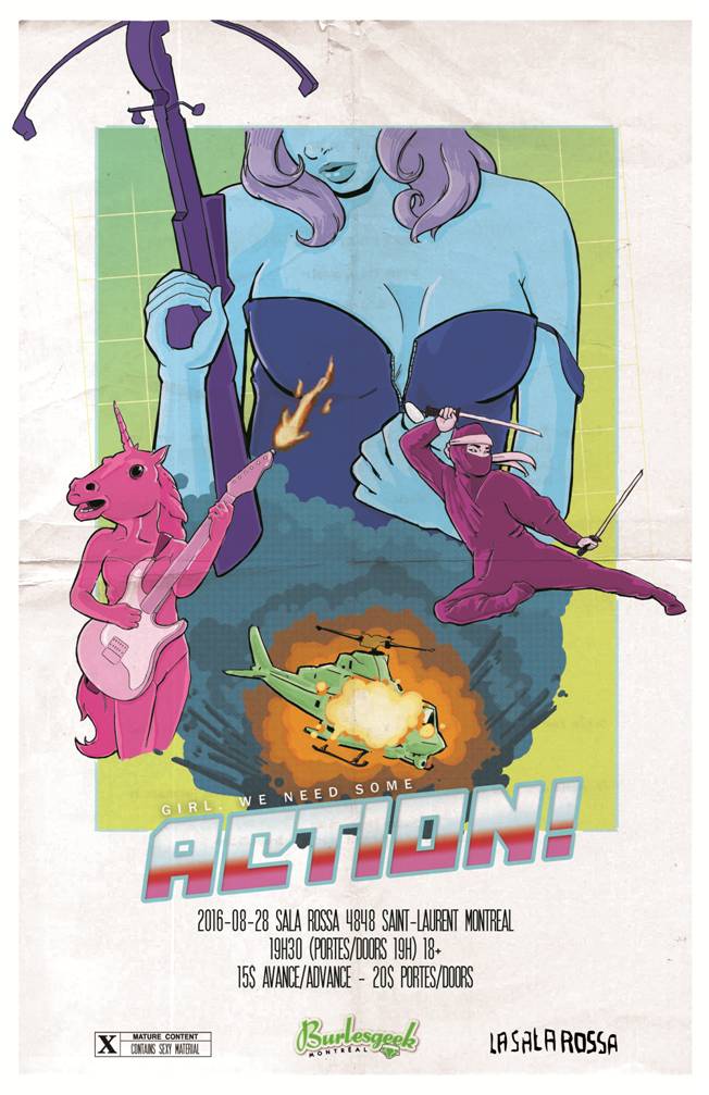 BurlesGeek Montreal – Geek Burlesque! 