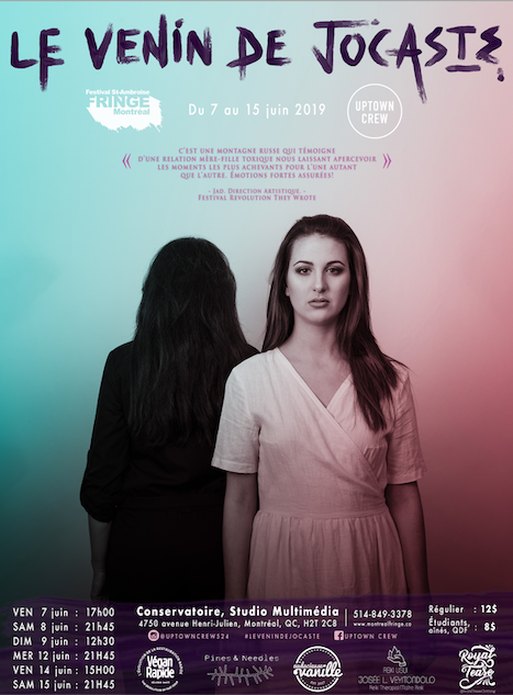 Le Venin de Jocaste - Festival Fringe
