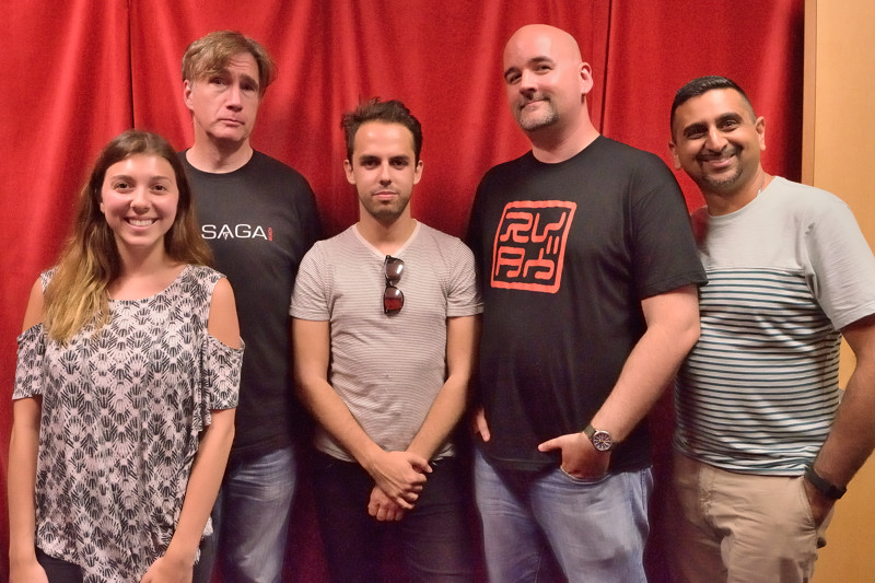 Nicole, Phil, Marlon, Dave, and Neel