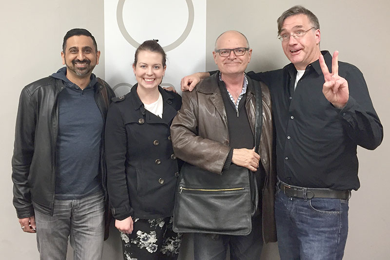Neel, Vanessa, Bruce and Phil