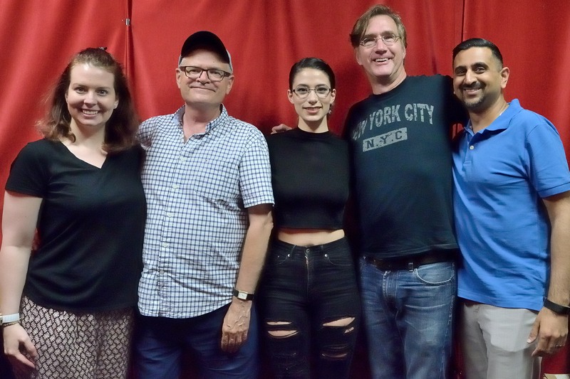 Vanessa, Bruce, Rachel, Phil and Neel