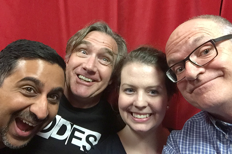 Neel, Phil, Vanessa, and Bruce