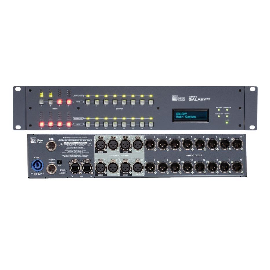 Meyer Sound Galileo GALAXY 816 Network Processor » Sonic Circus